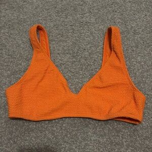 orange bikini top